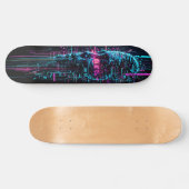 Glitchwave Skater Edition 1 Skateboard (Horizontal)