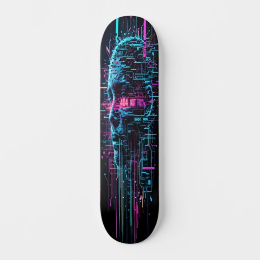 Glitchwave Skater Edition 1 Skateboard (Vorderseite)