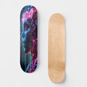 Glitchwave Skater Edition 2 Skateboard (Vorderseite)