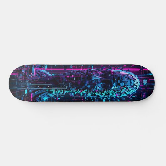Glitchwave Skater Edition 3 Skateboard (Horizontal)