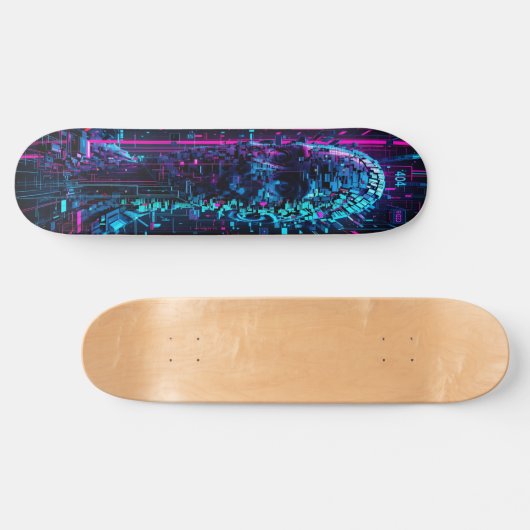 Glitchwave Skater Edition 3 Skateboard (Horizontal)