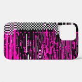 Glitted Retro VHS Bildschirm mit Flickern und gebr Case-Mate iPhone Hülle (Rückseite (Horizontal))