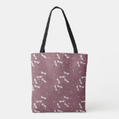 Glitter and dragonflies personalized tasche (Rückseite)