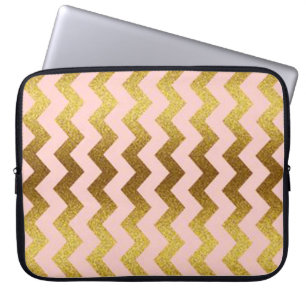 Glitter Chevron Laptopschutzhülle