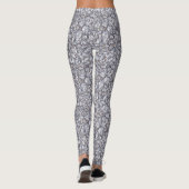 Glitter Crystal Shards Pattern – Sparkling Faceted Leggings (Rückseite)