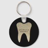 Glitter Dental Keychain Schlüsselanhänger (Vorderseite)