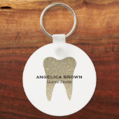 Glitter Dental Schlüsselanhänger (Vorderseite)