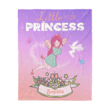👸 Glitter Fairy Princess Individuelle Name 