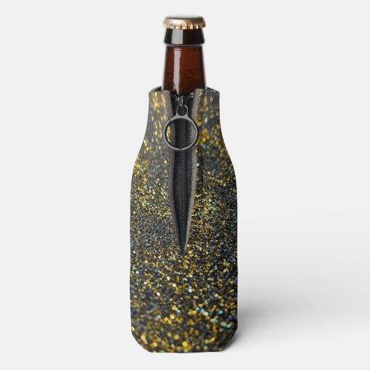 Glitter-Flaschenkühler Flaschenkühler (Flasche Rückseite)