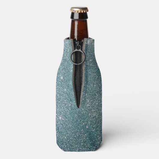 Glitter-Flaschenkühler Flaschenkühler (Flasche Rückseite)