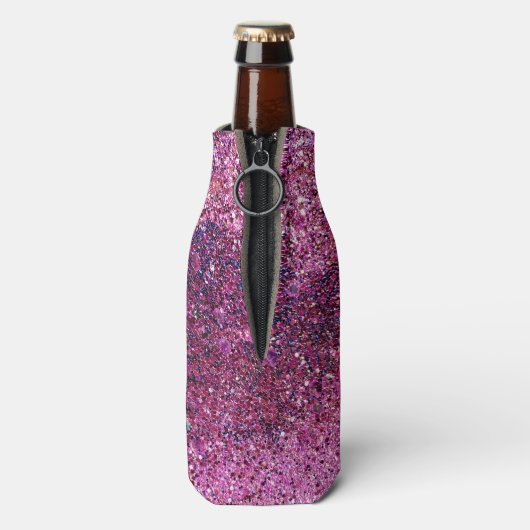 Glitter-Flaschenkühler Flaschenkühler (Flasche Rückseite)