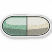 Glitter Fluoxetin Aufkleber (Vorderseite)