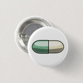 Glitter Fluoxetin Button (Vorne & Hinten)