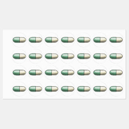 Glitter Fluoxetin Etiketten