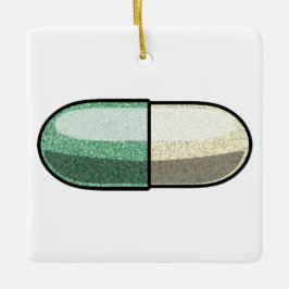 Glitter Fluoxetin Keramikornament