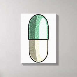 Glitter Fluoxetin Leinwanddruck
