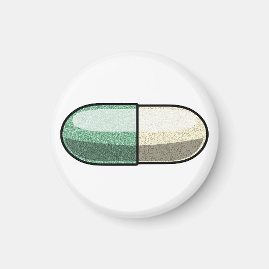 Glitter Fluoxetin Magnet (Vorne)