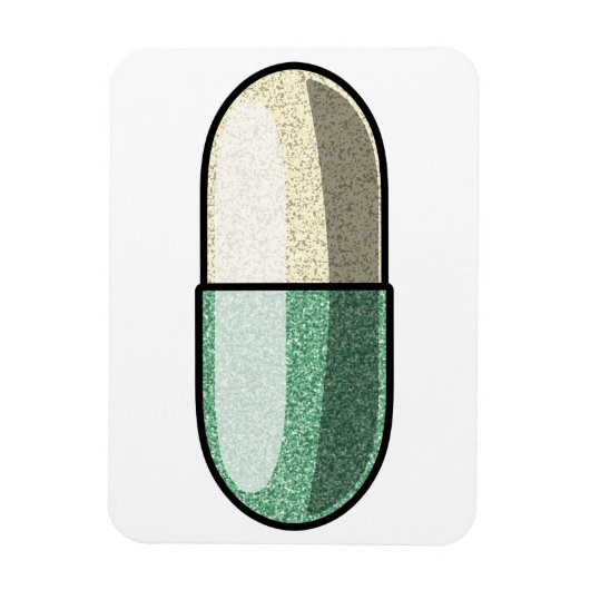 Glitter Fluoxetin Magnet (Vertikal)