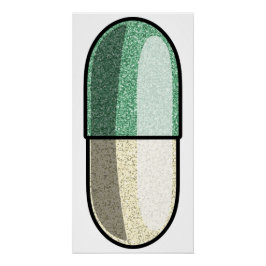 Glitter Fluoxetin Poster