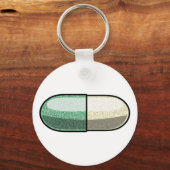 Glitter Fluoxetin Schlüsselanhänger (Vorderseite)