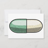 Glitter Fluoxetine Dankeskarte (Vorderseite)