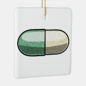 Glitter Fluoxetine Keramikornament (Rechts)