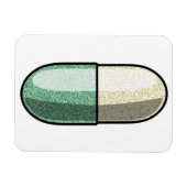 Glitter Fluoxetine Magnet (Horizontal)