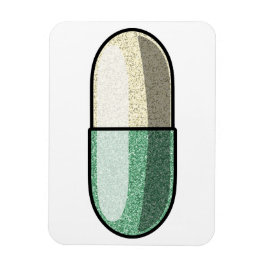 Glitter Fluoxetine Magnet
