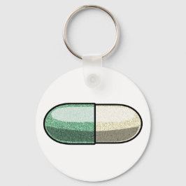 Glitter Fluoxetine Schlüsselanhänger