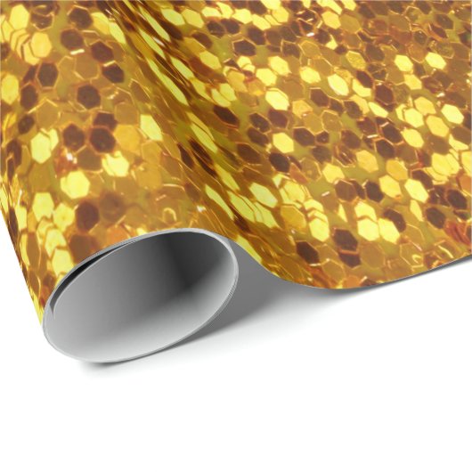 Glitter Geschenkpapier (Rolleneckpunkt)