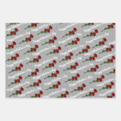 glitter geschenkpapier set (Vorderseite 3)