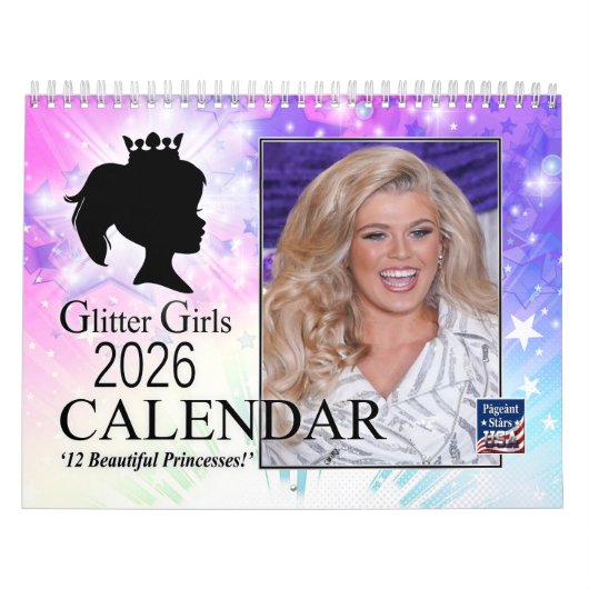 Glitter Girls 2026 Calendar Kalender (Titelbild)