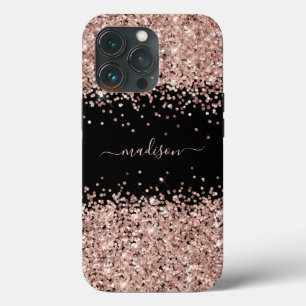 Glitter Girly Sparkle Sweet 16 Roségold Case-Mate iPhone Hülle