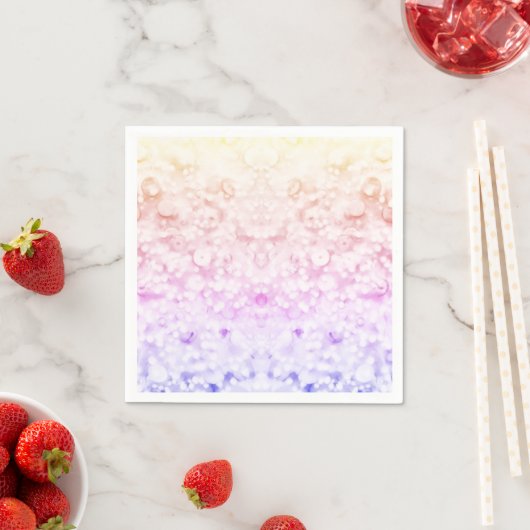 Glitter-Imitation-Servietten Serviette (Beispiel)
