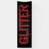 Glitter in Blood Typografie  Banner (Vertikal)