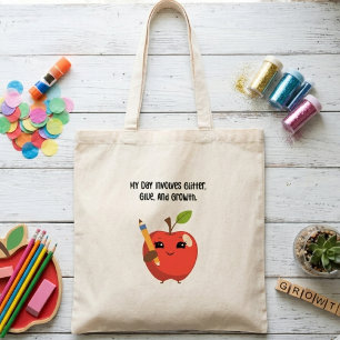 Glitter-Kleber-Wachstum-Klassenzimmer-Spaß-Assiste Tragetasche