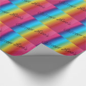 Glitter Leo's Geschenkpapier (Ecke)