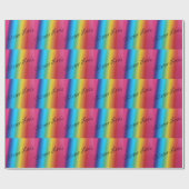 Glitter Leo's Geschenkpapier (Flach)