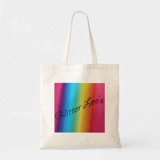 Glitter Leo's Tragetasche (Vorne)
