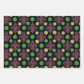 Glitter Mardi Gras  Geschenkpapier Set (Vorderseite 2)