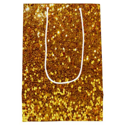 Glitter Mittlere Geschenktüte (Rückseite)