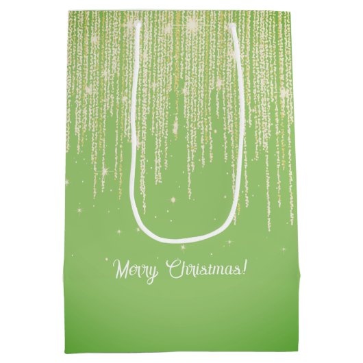 Glitter Mittlere Geschenktüte (Rückseite)