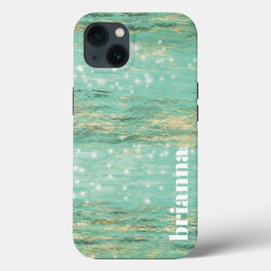 Glitter Ocean Case-Mate iPhone-Hülle iPhone Hülle (Rückseite)