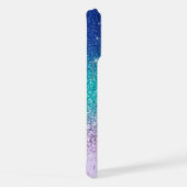 Glitter Ombre Monogram iPhone-Hülle | Personalisie iPhone Hülle (Rechte Seite)