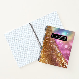 Glitter Opal Beliebte Holografische Kollektion Notizblock