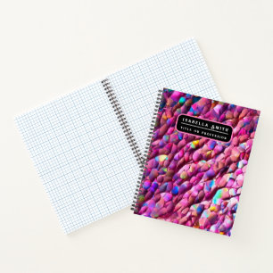 Glitter Opal Holografische Beliebte Kollektion Notizblock