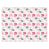 glitter pink heart vibrant romantic wallpaper tischdecke (Vorderseite (Horizontal))