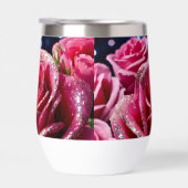 Glitter Pink Rose Wasserflasche (Rechts)
