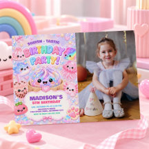 Glitter Regenbogen Squishy Mädchen Geburtstagsfeie