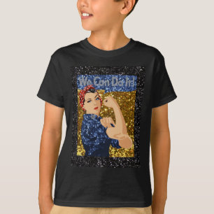 glitter rosie die nietmachine T-Shirt